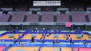 全日本卓球選手権の棄権選手一覧　実業団の強豪ら42名が棄権