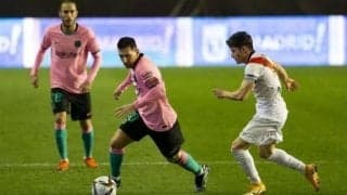 2部ラージョに逆転勝利のバルサ 復帰したメッシ含め計4選手に最高評価「8」