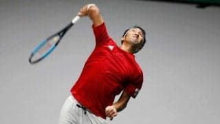 「スピード選手権ではないので」。内山靖崇が語るプロ選手のサーブの考え方