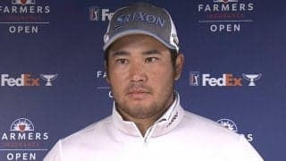 松山英樹「しっかり準備して頑張りたい」と決勝へ向けて意気込み　初日119位から40位に浮上