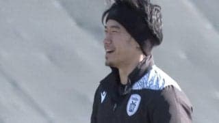 香川真司が新天地PAOKで新人の洗礼！初トレーニングでは軽快な動き