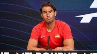 ナダルが腰の痛みにより、ATPカップ第1戦を欠場