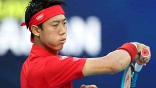  錦織 4カ月ぶり復帰戦は黒星 
