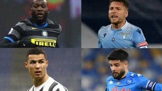 【セリエA第22節プレビュー】2位インテルvs4位ラツィオ、3位ユーベvs6位ナポリ開催