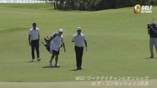 【動画】松山英樹、13番パー5でチップインイーグル　通算6アンダー単独12位に浮上