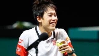 錦織圭対デミノーは日本時間22時半以降、「ABNアムロ世界テニス・トーナメント」本戦3日目の試合日程を発表