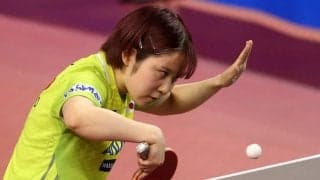平野美宇、Tリーグのチームメイトに逆転負け　8強入りならず＜卓球・WTTコンテンダードーハ＞