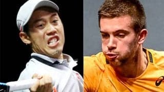  【速報中】錦織svチョリッチ 