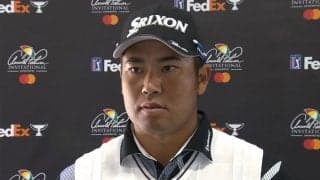 松山英樹、初日3オーバーと苦戦　2日目は「アンダーパーまで持っていけるように」