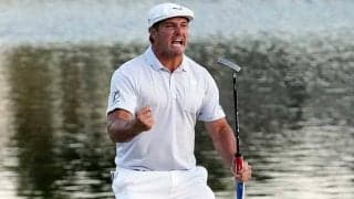 逆転Vのデシャンボー、再び挑んだ”湖越え377yドライバー”に米熱狂「これは異常」