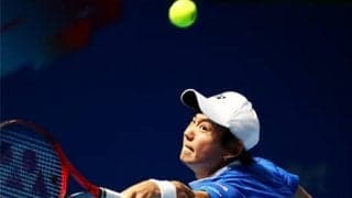  西岡良仁 途中棄権で初戦敗退 
