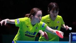 石川佳純/平野美宇、4強入り　準決勝で日本ペア対決＜卓球 WTTスターコンテンダードーハ＞