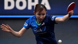 早田ひな、五輪メダリストに苦杯　2大会連続4強入りならず＜WTTスターコンテンダードーハ＞
