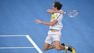 メデベデフが準決勝進出。シナーとの注目対決で実力差を見せる