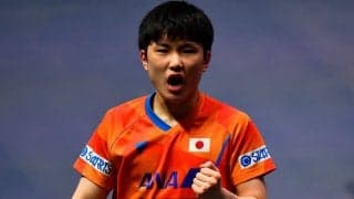 張本智和、伊藤美誠とのアベックV達成　今季国際大会初タイトル獲得＜WTTスターコンテンダードーハ＞