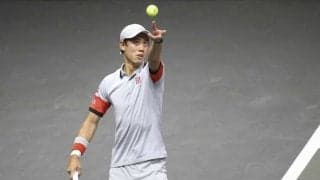 【速報】錦織が第1セットを落とす。世界39位オペルカとの1回戦[ATP500 ドバイ]