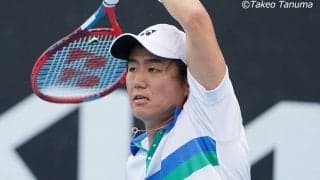 西岡良仁は世界44位のビッグサーブに屈し初戦敗退「流れを作り切れなかった」