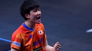張本智和「皆さんに優勝を届けられて嬉しい」 3.11から10年、節目の国際大会優勝し帰国