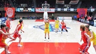 最後まで諦めず冷静に試合を俯瞰していた岡本彩也花…あのフリースローは「無心で打ちました」