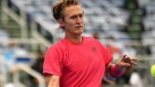  20歳コルダ、チリッチ撃破 
