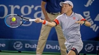 錦織圭ベスト4ならず。最終セット、先にブレークを許して悔しい敗戦 [ドバイ・デューティー・フリー・テニス選手権]
