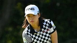 渋野日向子、渡米前ラスト試合で「69」発進　「どんな外し方しとんじゃ」も手応え