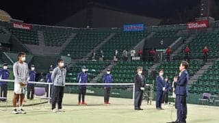 全国選抜高校テニス最終日、個人戦は男子・田中佑/女子・五十嵐唯愛が優勝
