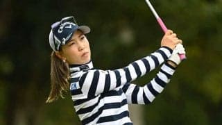 34歳上田桃子は暫定4位発進　宮里藍らと前週ラウンドで刺激「改めて上手いと思った」