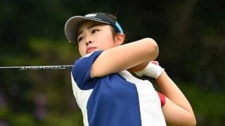 19歳山下美夢有、宮里藍超え完全V逃すも笑顔　「90点」「今日はプレーを楽しもうと」