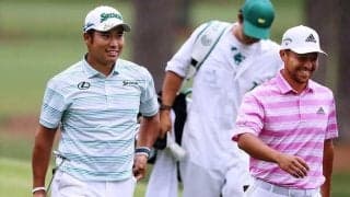 松山英樹、マスターズ猛チャージ中の“絵になる1枚”に米歓喜「気合い入ってるな」