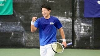 優勝チーム・橋本総業HD、準優勝チーム・三菱電機の選手らによるひと言コメント「Japan Premium Tennis Tournament盛田正明杯」