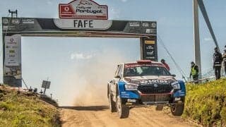 WRCポルトガル：WRC3はカエタン・カエタノビッチが2連勝