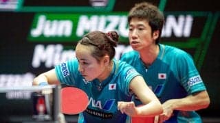 卓球・東京五輪“新種目”混合ダブルス出場ペア発表　水谷・伊藤が初優勝目指す