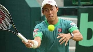 錦織53位へ 21日付世界ランク