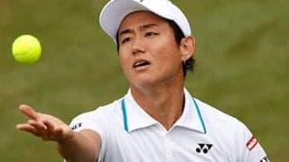 西岡良仁 複出場も初戦敗退