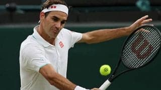 フェデラー快勝、18度目8強へ