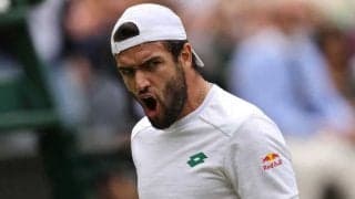 【速報】世界9位ベレッティーニが第1セット先取。ジョコビッチとのウィンブルドン決勝