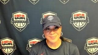 東京オリンピックの女子バスケアメリカ代表チームが来日
