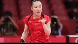 【五輪卓球】伊藤美誠、世界ランク8位とのエース対決に勝利　日本女子団体ベスト4に王手