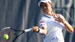 錦織 逆転勝ちで5度目の8強