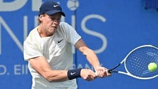 シナー、準決勝の相手、世界130位ブルックスビーを警戒「若いキャリアの中でも最高のテニスをしている」[シティ・オープン]