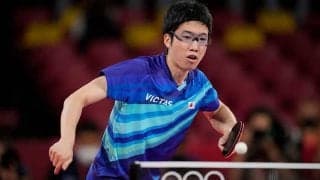 水谷隼、表彰式後に粋な計らい　卓球界功労者との“友情の1枚”が「いい写真だぁ!!」