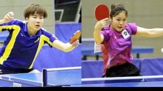 皆川優香が大会2連覇　男子は関学大・吉田が初優勝＜卓球・関西学生選手権＞