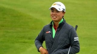 笹生優花、3日目も「楽しんでゴルフができれば」　通算5アンダー5位タイ
