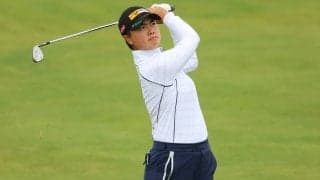 27位タイの笹生優花、最終日は「楽しんで試合を終われたら」