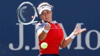 母と愛犬が応援する元女王は全米OP10連勝！次戦は全仏ベスト4のサカーリと