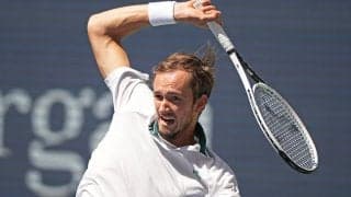 メドベージェフが3年連続準決勝進出、ファン・デ・ザンツフルプを下す[USオープン]
