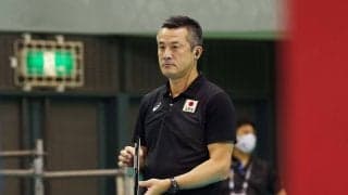 男子日本代表　中垣内監督が9月末で退任　後任は未定