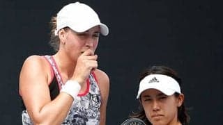 加藤未唯ペア 完勝で初戦突破