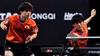 宇田幸矢・戸上隼輔、決勝進出　20歳の明治大コンビがアジア王者に王手＜卓球・アジア選手権＞